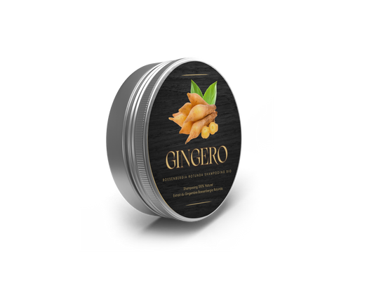 GINGERO™ Bio-Shampoo-Riegel mit Ingwer aus Boesenbergia Rotunda